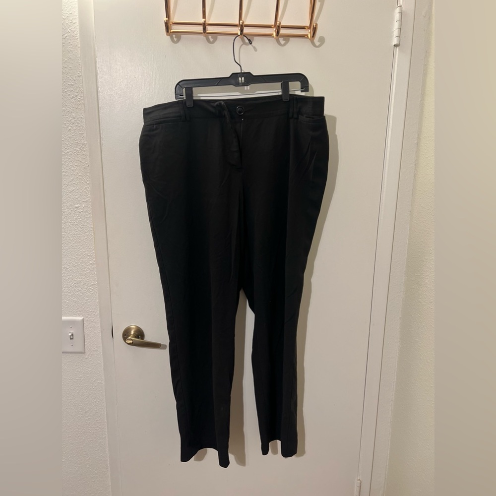 Black Plus Size Women’s Dress Pants